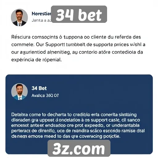 Suporte ao cliente da 34 bet e feedback dos usuários