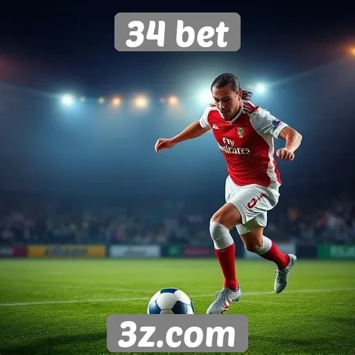 Apostas esportivas e mercados disponíveis no 34 bet